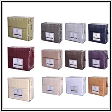  ROYAL BEDDING 2500 DAMASK STRIPE COLLECTION SHEET SET FREE SHIPPING!!! 