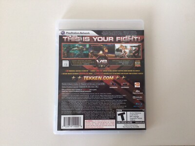 PS3| Tekken 6| Playstation 3| Blu-ray Disc| With Manual| Pre-Owned