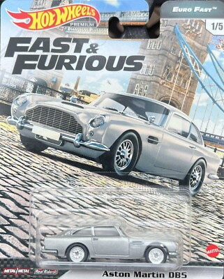 2020 Hot Wheels Fast & Furious Premium Euro Fast #1 Aston Martin DB5