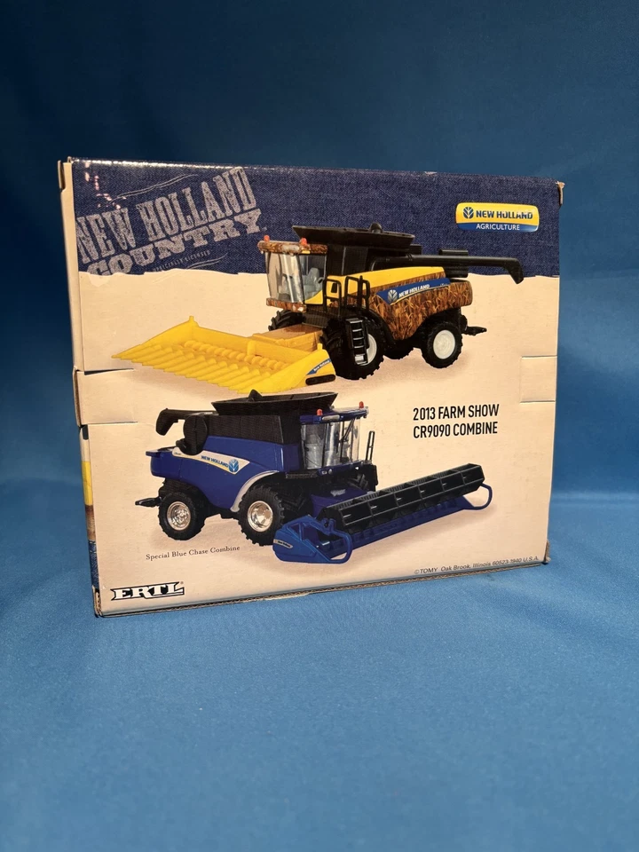 1/64 ERTL TOMY 2013 Farm Show New Holland CR9090 Combine #13849A Nuevo en Caja Foto 4 de 4