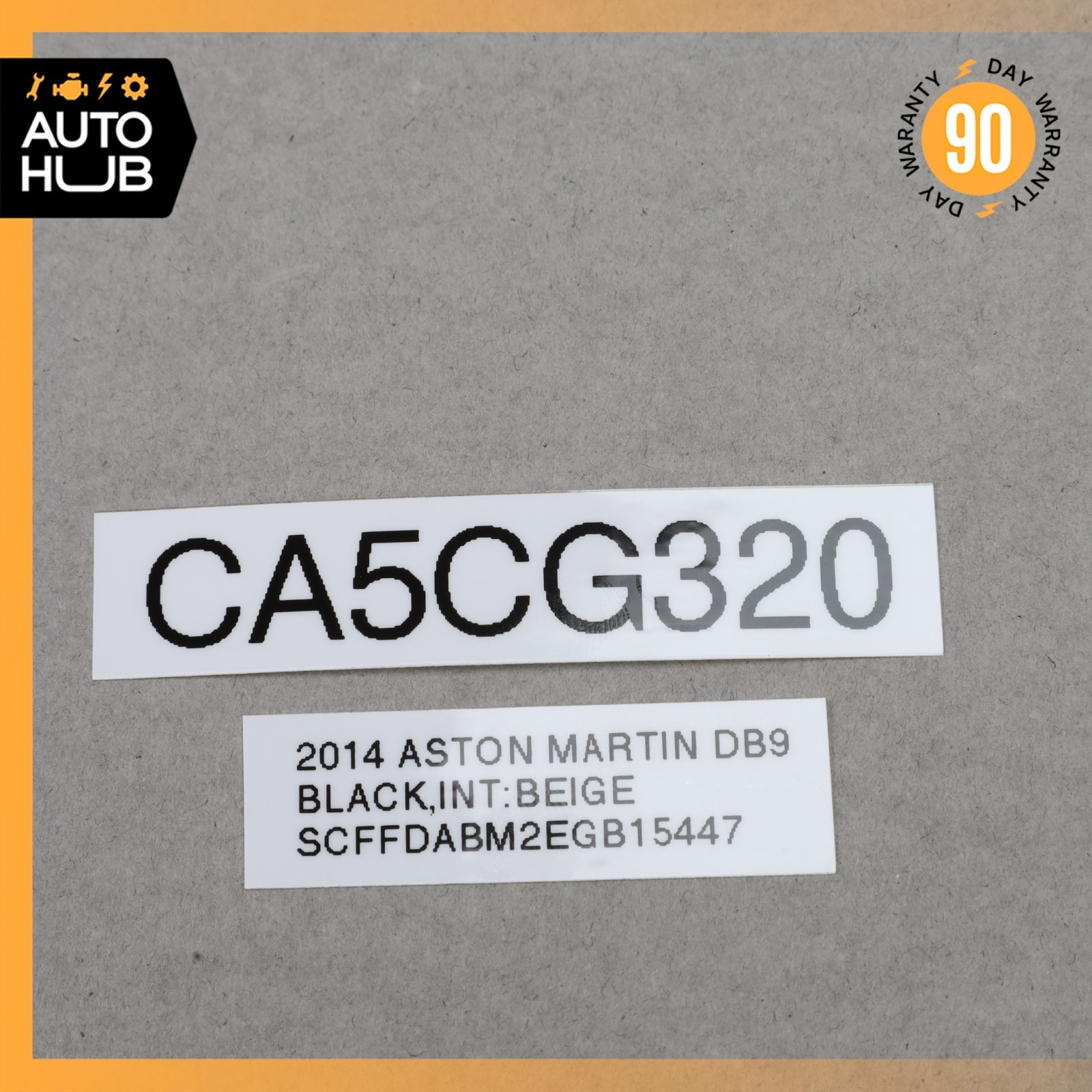 Aston Martin DB9 Keyless Entry Antenna Module Unit OEM 22k