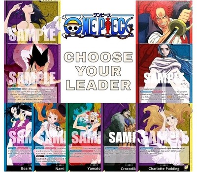 One Piece Card Game Pick Your Leader Card OPTCG | eBay