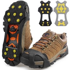 Ice Snow Cleats for Shoes and Boots,Walk Traction Cleats Crampons Anti Slip 1...