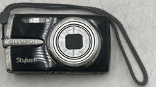 Olympus Stylus 1020 Digital Camera - Black - As Is For Parts Only