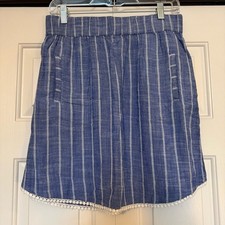 FRESH PRODUCE BLUE ARWEN Stripe Cotton BEACH Skirt