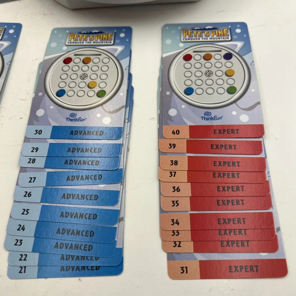 Pete's Pike STRATEGIC THINKING EDUCATIONAL GAME 40 Mind Challenging Cards - Image 4 of 4