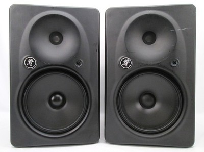 PAIR of Mackie HR824 MKII 8'' 2 Way Active Studio Monitor Speaker HR824 mk2 #462