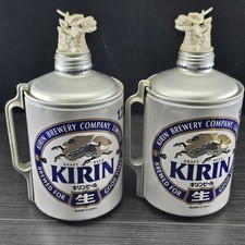 2 Vintage Kirin Draft Dragon Top Can Display ...