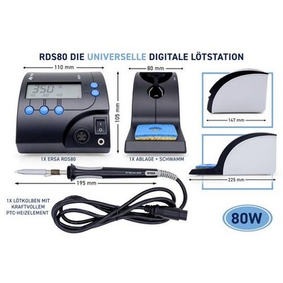 Ersa 0RDS80 RDS 80 Digital Welding Station 80W +150 - +450°C