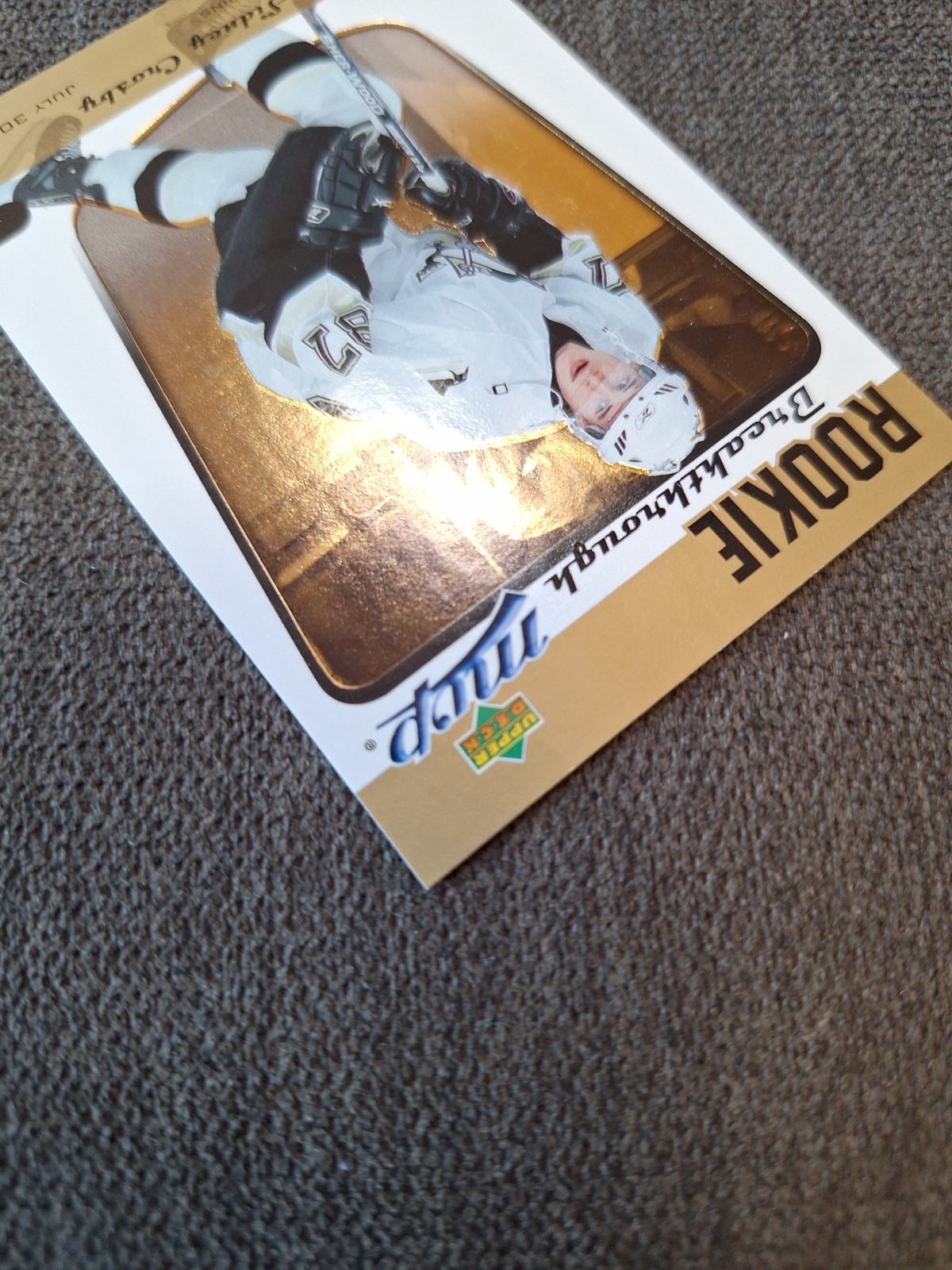 Sidney Crosby Rookie Breakthrough 2005 MVP #RB1 Penguins view 5