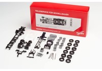 Herpa Teileservice 085182 | Fahrgestell LKW 4-Achs Scania Cr/Cs | 1:87