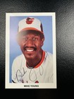 Baltimore Orioles Mike Young Signed Picture Postcard — photo 1