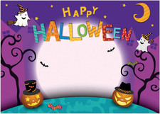 Halloween Backdrop for Kids Party 7X5Ft 11131