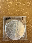 2018 AMERICAN SILVER EAGLE DOLLAR COIN 1 OZ. 999 PURE FINE SILVER