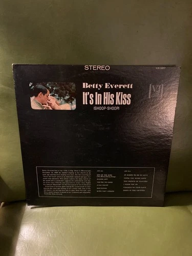 Betty Everett It's In His Kiss Shoop-Shoop LP Vinyl 1964 Original VEE-JAY VG+