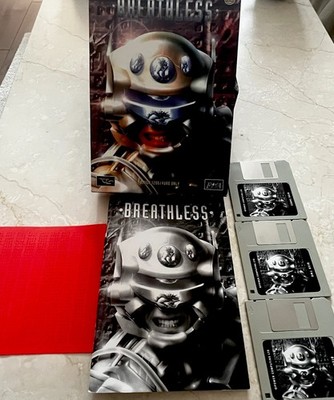 Breathless Amiga PC Big Box Spiel Computer Videospiel Retro Game Sammler Games