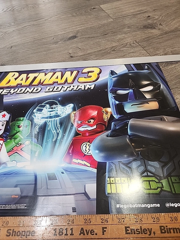 LEGO Batman 3 Beyond Gotham Justice League Official Promotional Poster 2014 - Image 4 of 4