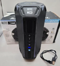 Altec Lansing HydraBoom Wireless Bluetooth Speaker Fully Tested. Works!