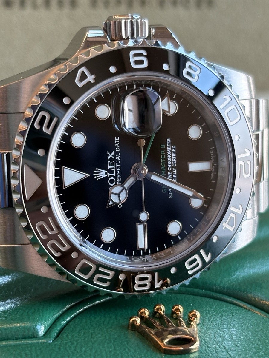 Rolex GMT-Master II “Green Arrow” COMPLETE SET 116710LN