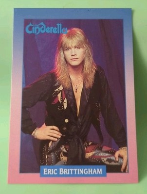 1991 Brockum Rock Cards #81 Eric Brittingham - Cinderella 