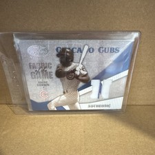 Leaf Certified Materials Andre Dawson Cubs Fabric Jersey #FG-7 /100