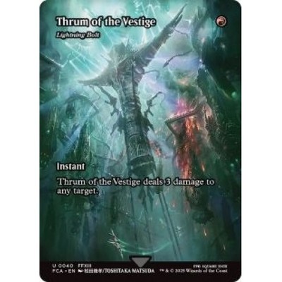 THRUM OF THE VESTIGE (LIGHTNING BOLT) (SHOWCASE) X4 Final Fantasy: Through The A | eBay THRUM OF THE VESTIGE (LIGHTNING BOLT) (SHOWCASE) X4 Final Fantasy: Through The A | eBay