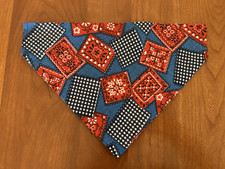 Over Collar Slide On Pet Dog Cat Bandana Scarf S/M/L - New