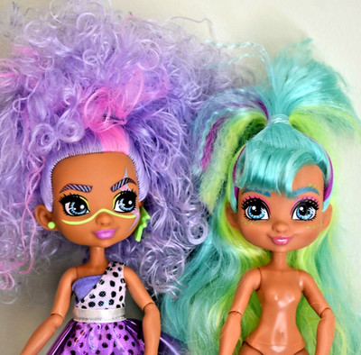 Cave Club Doll Lot Bashley Rockelle Dolls Mattel
