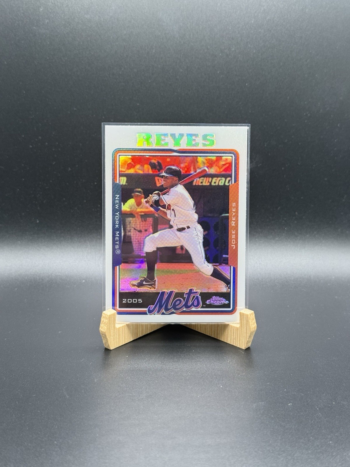 2005 Topps Chrome - Jose Reyes #297 Refractor - New York Mets
