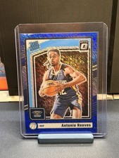 2024-25 Donruss Optic - Antonio Reeves (RC) Rated Rookie Blue Shimmer /75