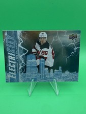 24-25 UD Series 2 Hockey Electricity EC-5 Jack Hughes