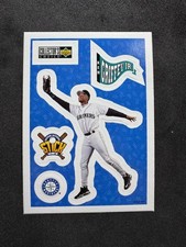 1997 Upper Deck Collector's Choice - Super Action Stick Um's Ken Griffey Jr #24