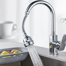 Llave De Agua Para Cocina Con Giratorio 360  Grifos Fregadero Lavamanos Ba o NEW