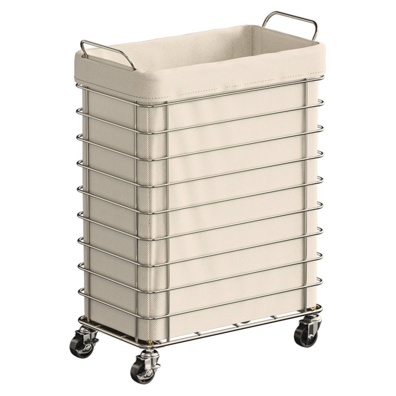 Wheeled Laundry Hamper Large Capacity Rolling Laundry Hamper Easy to Move