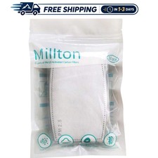 Replaceable 50 PCS PM 2.5 Filters - Lightweight 5-Layer Air Filtration Solution