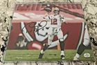 Tom Brady TB Buccaneers NFL  Autographed 8 X 10 Photo W/ COA
