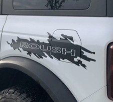 Roush Splash Upper Bedside Decals New 2pc Set Universal Fits Trucks 30 Oracle