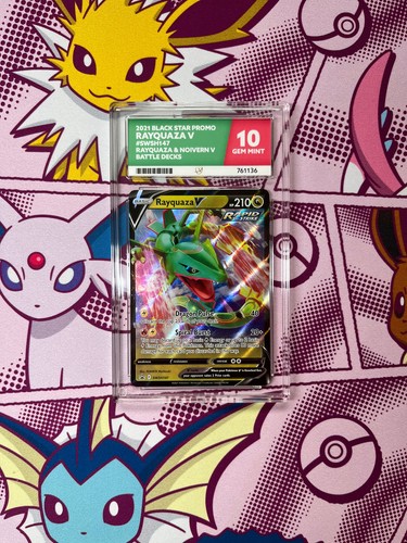Rayquaza V graded ACE 10 for sale on eBay