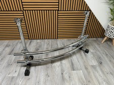 Gibraltar Stealth Side Drum Rack 1.5" / Curved Twin Bar / Hardware #VU51