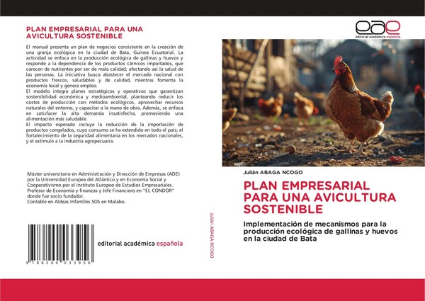 JuliáN Abaga Ncogo | Plan Empresarial Para UNA Avicultura Sostenible | Buch-image