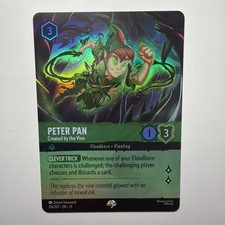 Peter Pan Created by the Vine 216/207 Epic Disney Lorcana Attack of the Vine 