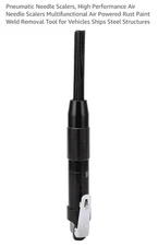 4000BPM Compact Air Needle Scaler Powered Pneumatic Rust Paint Weld Removal Tool