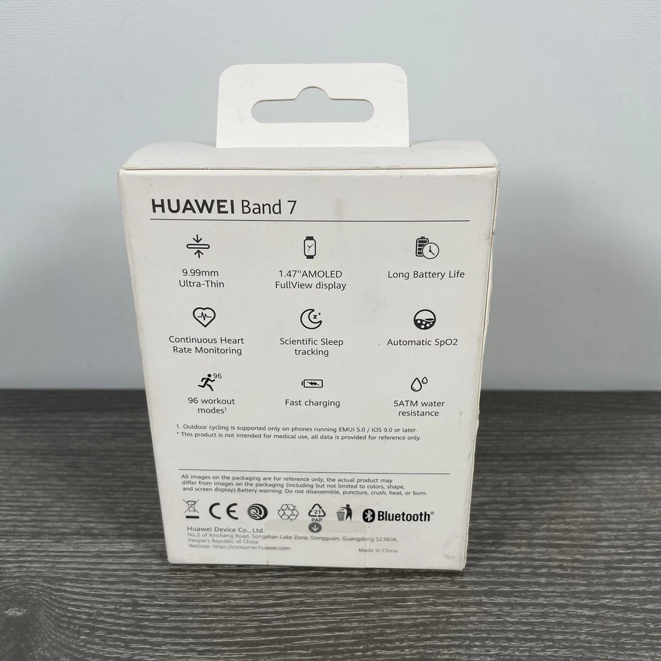 Huawei Band 7 Smart Fitness Tracker Watch | Nebula Pink | Ultra Thin | Gym | New - Image 2 of 4