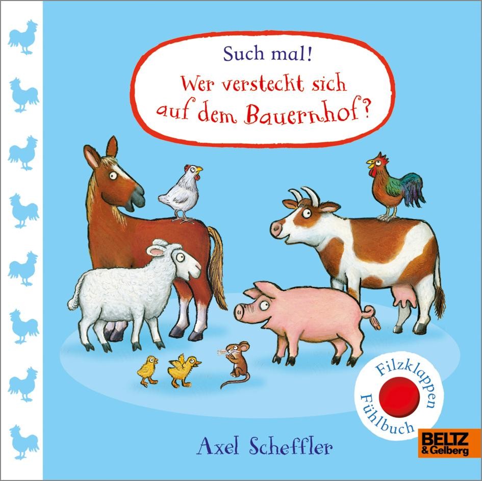 Axel Scheffler ~ Such mal! Wer versteckt sich auf dem Bauernhof? 9783407752963