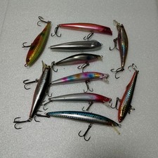 10er Pack Multicolor Scratched Angelköder Hartköder Fliegengerät 10er Set