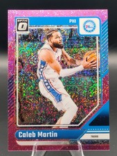 2024-25 Panini Donruss Optic Caleb Martin 46 Pink Glitter Prizm 205/275