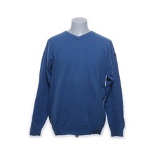 Paul & Shark, Strickpullover, Größe: XL, Blau, Baumwolle, Einfarbig #aIs