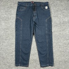 Bocomal FR Flame Resistant Jeans Mens W38" L29.5" Blue Workwear Denim CAT2