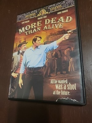 More Dead Than Alive (DVD, 2005) VERY GOOD, AUTHENTIC, TESTED  SEE PICS 
