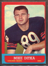1963 Topps Set-Break # 62 Mike Ditka EX-EXMINT *JAYSACE*